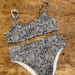 Target Snakeskin Swimsuit